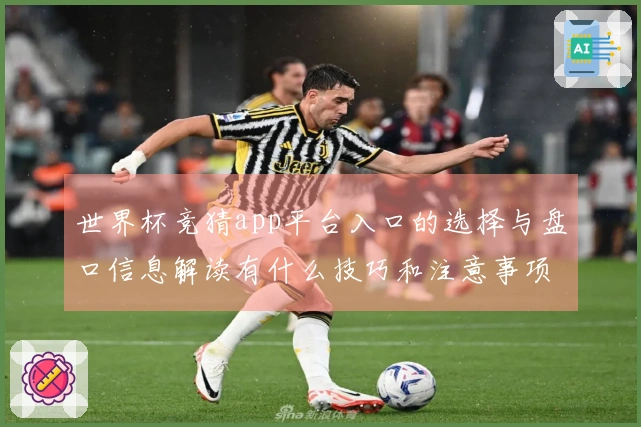 世界杯竞猜app平台入口的选择与盘口信息解读有什么技巧和注意事项